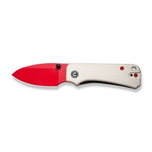 Nóż CIVIVI Baby Banter Ivory G10 Red C19068S-7