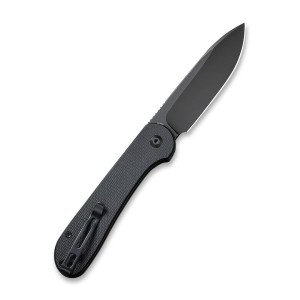 Nóż CIVIVI Button Lock Elementum All Black G10