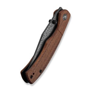 Nóż Civivi Clingman Damascus Guibourtia Wood