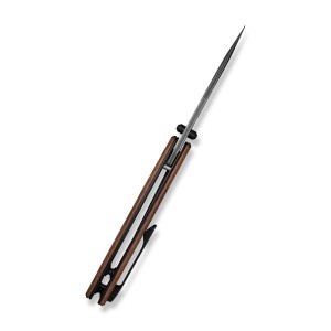 Nóż Civivi Clingman Damascus Guibourtia Wood
