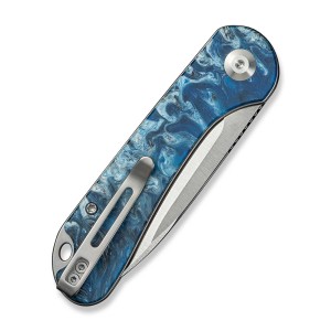 Nóż Civivi Elementum Slip Joint 14C28N Blue Resin