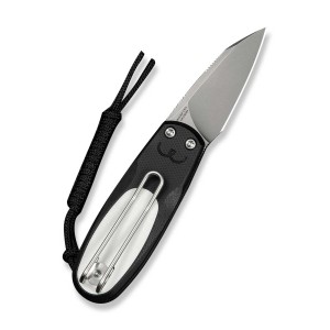Nóż Civivi Purr Nitro-V Black & White G10