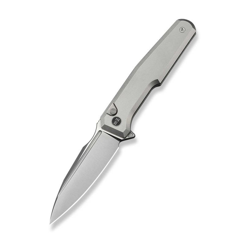 Nóż WE Knife Dressytak M390 Gray Titanium
