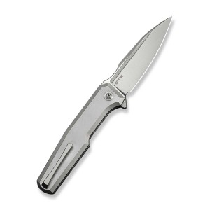 Nóż WE Knife Dressytak M390 Gray Titanium