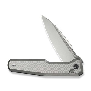 Nóż WE Knife Dressytak M390 Gray Titanium