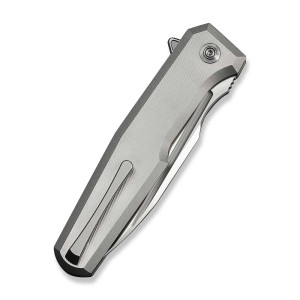 Nóż WE Knife Dressytak M390 Gray Titanium