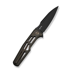 Nóż WE Knife Dressytak M390 Bronze Titanium