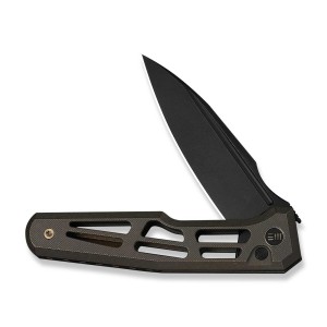 Nóż WE Knife Dressytak M390 Bronze Titanium