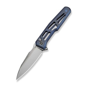 Nóż WE Knife Dressytak M390 Blue Titanium