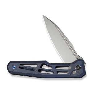 Nóż WE Knife Dressytak M390 Blue Titanium