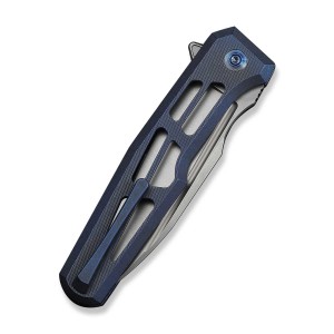Nóż WE Knife Dressytak M390 Blue Titanium