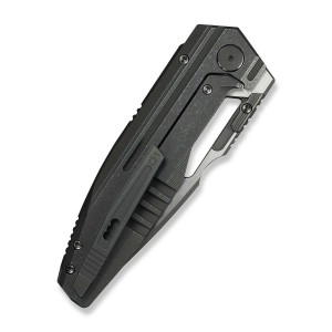 Nóż WE Knife Reveille Olive M390 Gray Titanium