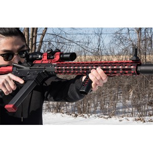 Chwyt przedni Leapers UTG Super Slim M-LOK pionowy, czarny