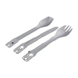 Niezbędnik turystyczny składany Outrest Foodkit 3w1 lekki
