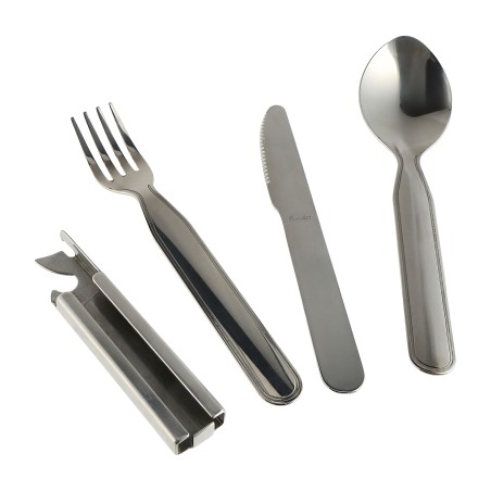 Niezbędnik turystyczny składany Outrest Foodkit 4w1 z pokrowcem
