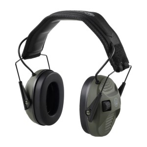 Beretta Electronic Earmuffs CF111 - Aktywne Ochronniki Słuchu Zielone