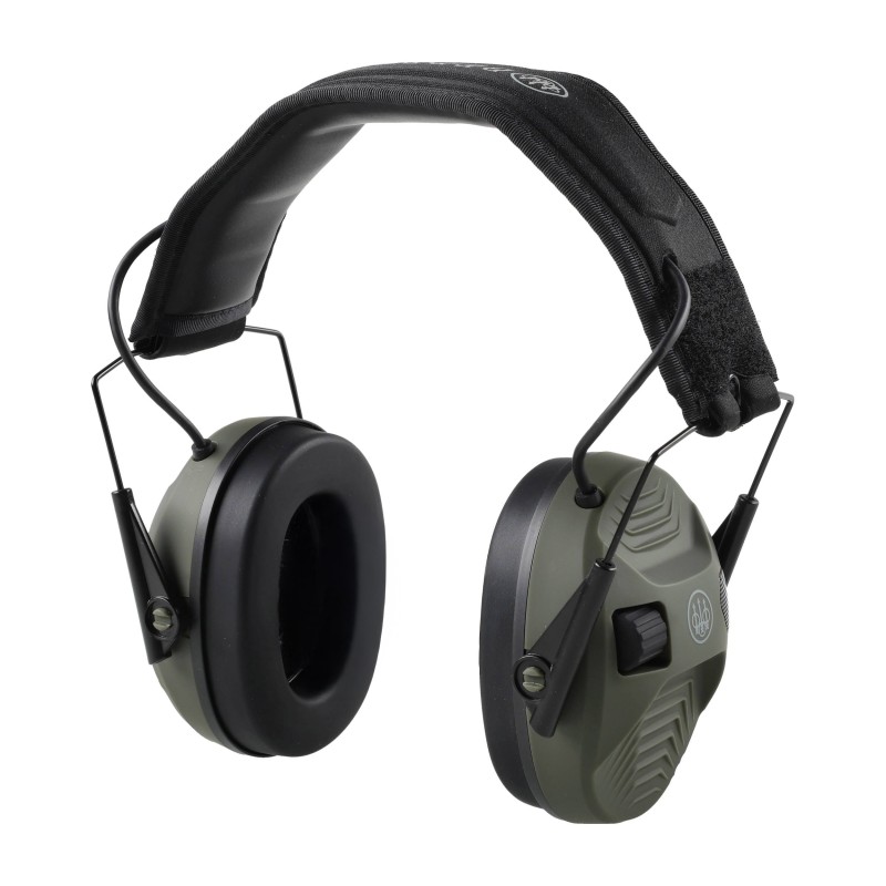 Beretta Electronic Earmuffs CF111 - Aktywne Ochronniki Słuchu Zielone