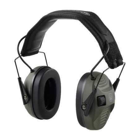 Beretta Electronic Earmuffs CF111 - Aktywne Ochronniki Słuchu Zielone