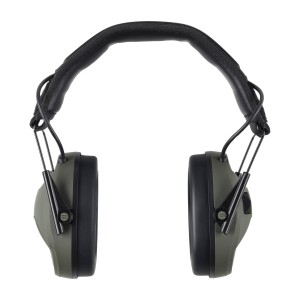 Beretta Electronic Earmuffs CF111 - Aktywne Ochronniki Słuchu Zielone