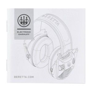 Beretta Electronic Earmuffs CF111 Czarne