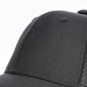 Czapka M-Tac Flex Rip-Stop z siatką, czarna