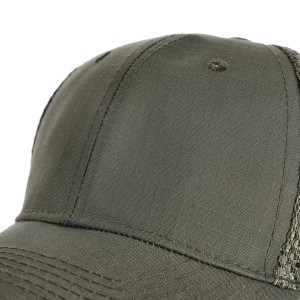 Czapka M-Tac Flex Rip-Stop z siatką, oliwkowa