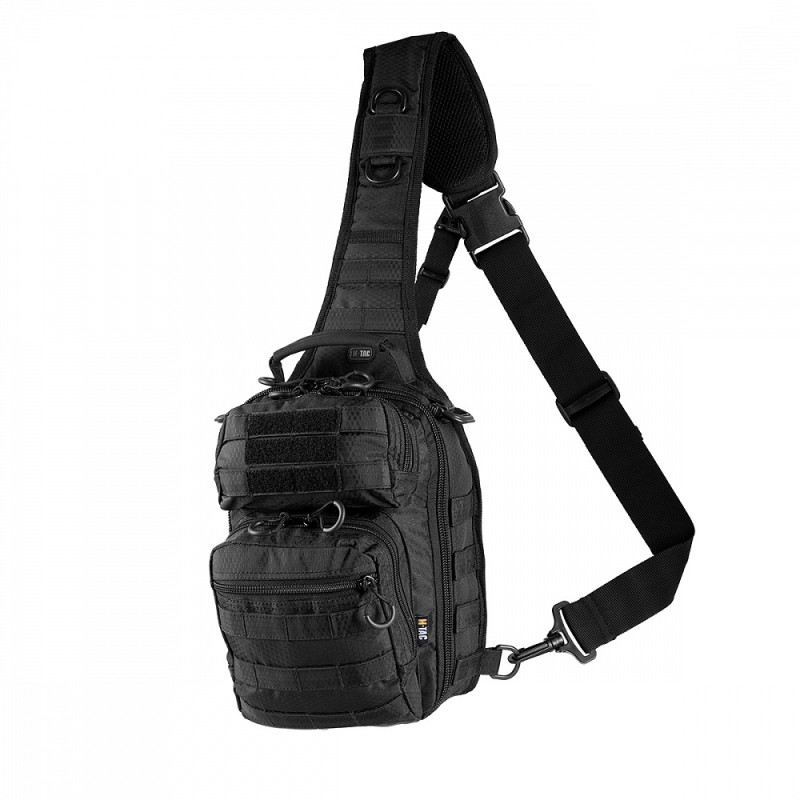 M-Tac Sling Pack Urban Line City Hunter Hexagon Bag czarny