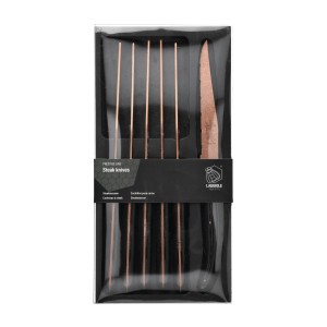 Nóż Laguiole do steków Prestige Line Style de Vie Copper Stonewash 6 szt.