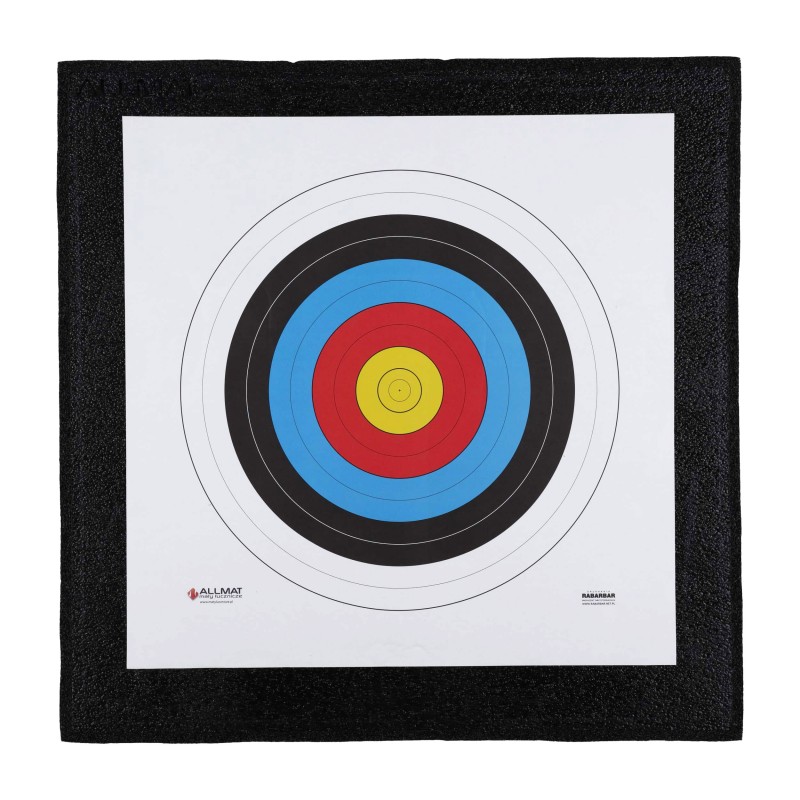 Mata łucznicza piankowa 60x60x25 cm + stelaż