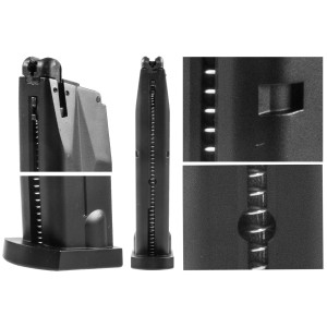 Magazynek CO2 do wiatrówki Beretta M92A1 4,5 mm
