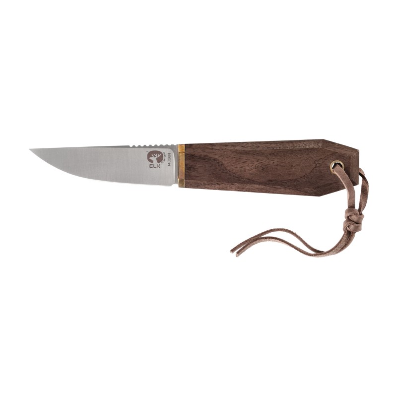 Nóż o stałej klindze Antonini Elk Leather Sheath 19 orzech
