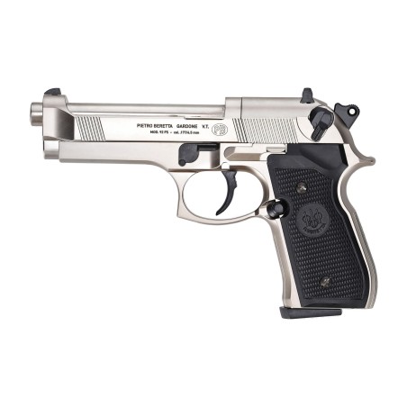 Pistolet wiatrówka Beretta M92 FS nikiel 4,5 mm Diabolo CO2