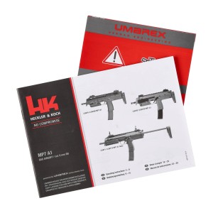 Replika ASG H&K MP7 A1 GBB 6 mm