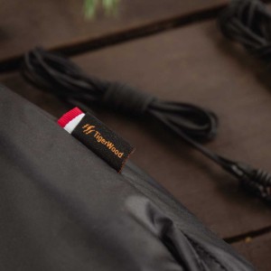 Hamak TigerWood Ważka V1 long z moskitierą czarny
