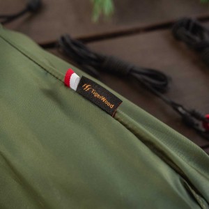 Hamak TigerWood Ważka V1 long z moskitierą zielony