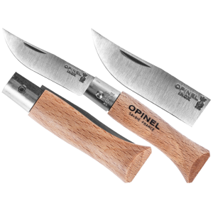 Nóż składany Opinel 03 inox buk