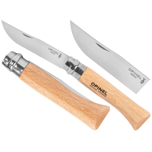 Nóż składany Opinel N°10 Inox Buk