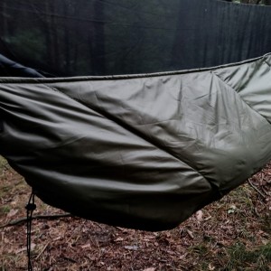 Podpinka do hamaka TigerWood Underquilt Marra 2.0 200 cm, oliwkowa