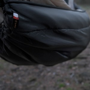 Podpinka Underquilt TigerWood Marra 2.0 Climashield Apex 2.0 200 cm, czarna