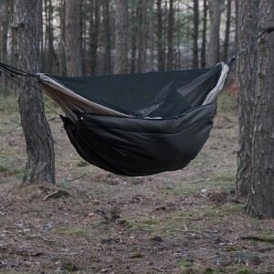 Podpinka Underquilt TigerWood Marra 2.0 Climashield Apex 2.0 230 cm, czarna