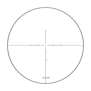 Luneta celownicza Vector Optics Sentinel-X 10-40x50 SCOL-34 czarna