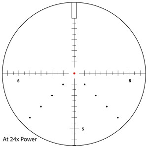 Luneta celownicza Vector Optics Veyron 6-24x44 30 mm FFP SCFF-37