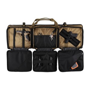 Pokrowiec Forsport Tactical Zone 103 cm - coyote, haft celownik VX