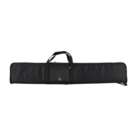 Pokrowiec na broń Forsport strzelba/ wiatrówka 115 cm - czarny, haft biała tarcza