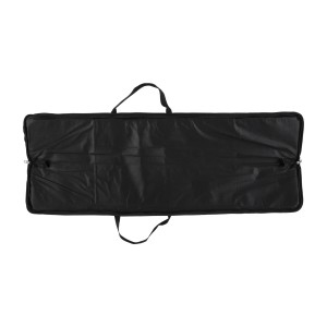 Pokrowiec na broń Forsport strzelba/ wiatrówka 115 cm - czarny, haft biała tarcza