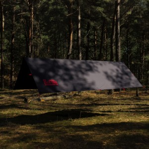 Tarp TigerWood RedLine 3x2 czarny