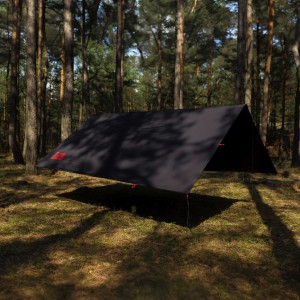 Tarp TigerWood RedLIne 3x3 czarny