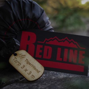 Tarp TigerWood RedLIne 3x3 czarny