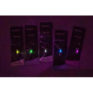 Breloczek Böker Plus Mini Glow H3 niebieski