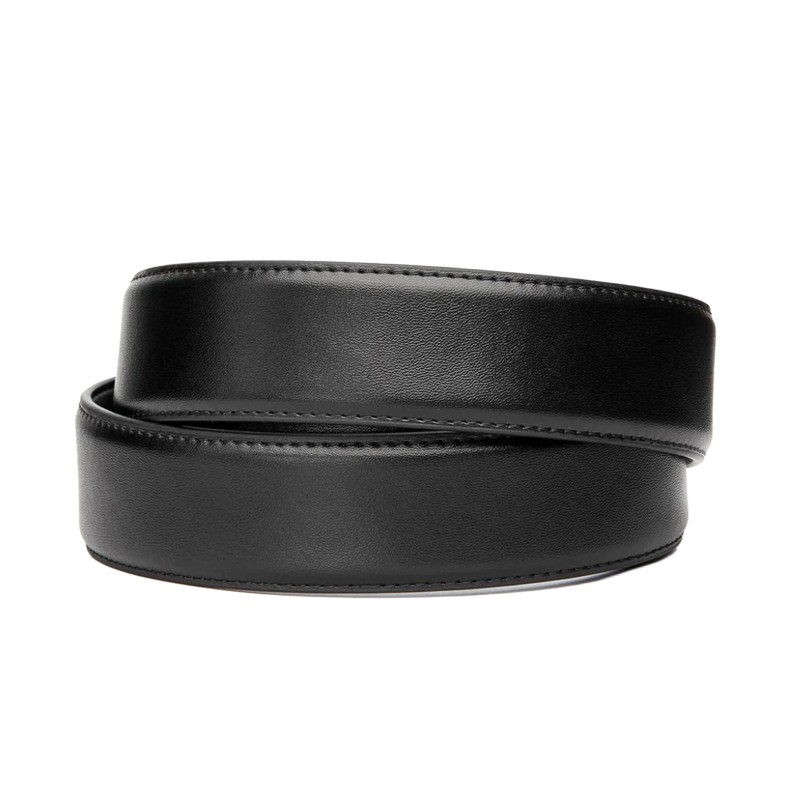 Pas strzelecki Kore Essentials Armortek Leather bez klamry czarny